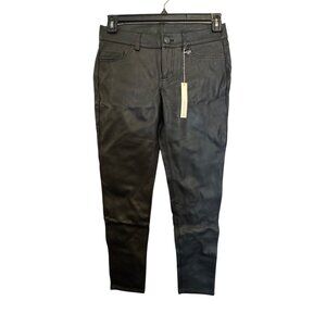 Lauren Conrad Black Faux Leather Pants Size 6 With Tags